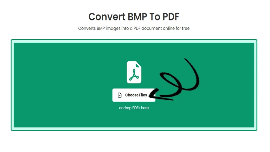 Convert BMP to PDF
