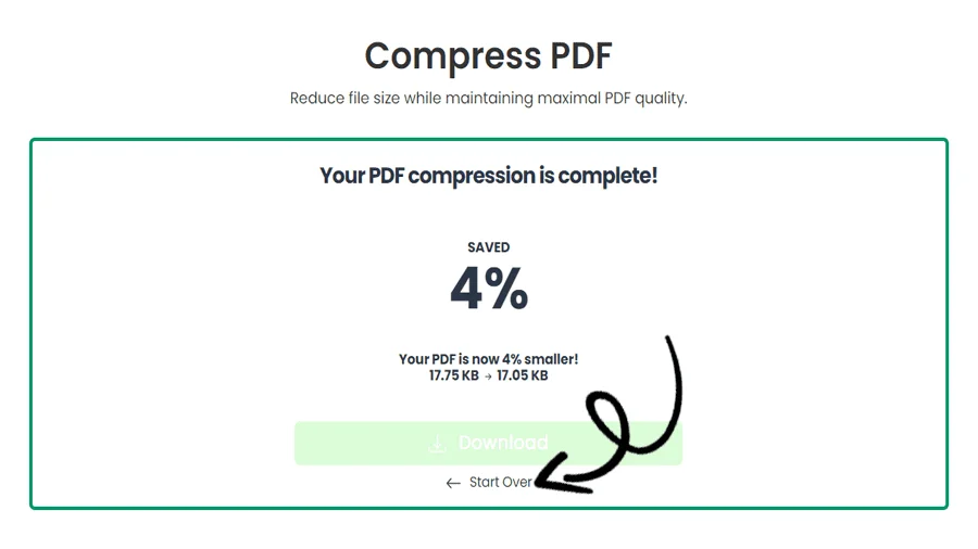 Efficient PDF Compressor