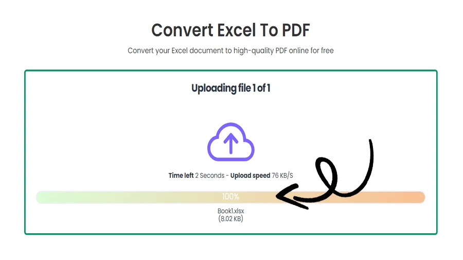 Excel to PDF Converter Online Free