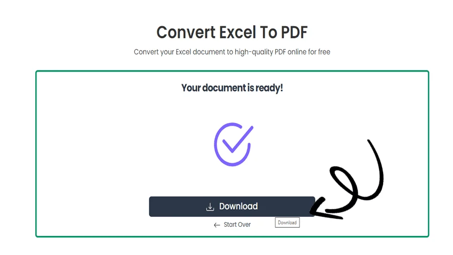 Excel to PDF Software