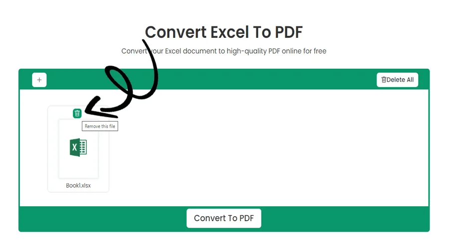Free Excel to PDF Converter