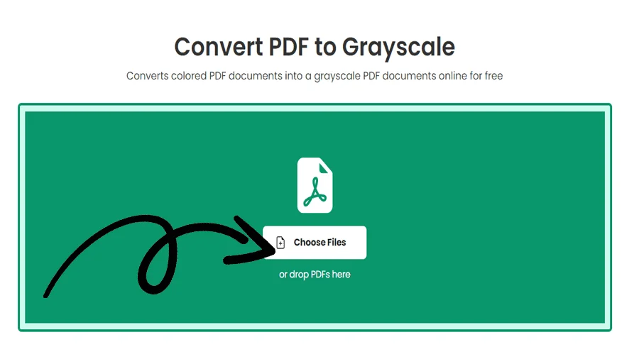 Convert to Grayscale PDF