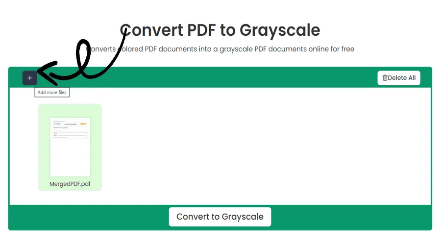 Grayscale PDF Converter