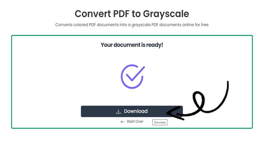 Grayscale PDF Generator