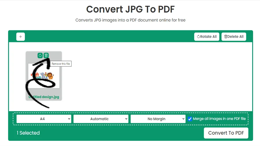 JPG to PDF Converter Software
