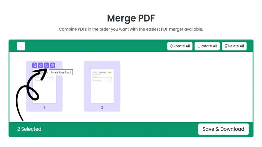 Merge Multiple PDFs