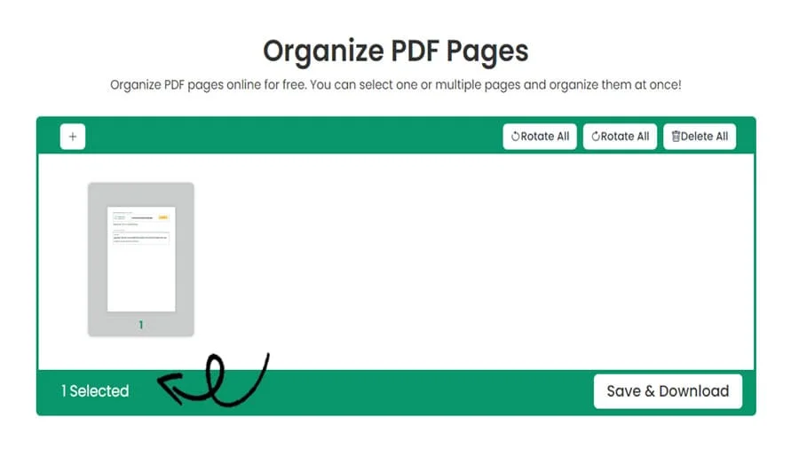 Organize PDF Documents