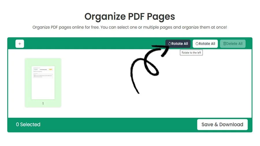 PDF Organization Tool