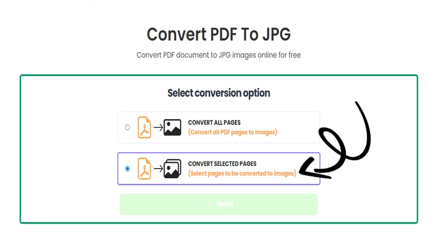 Online PDF to JPG Converter