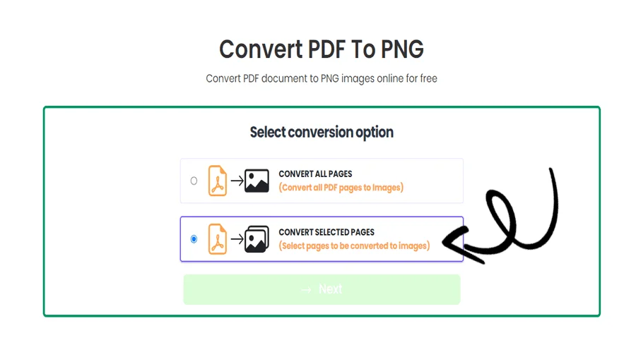 Online PDF to PNG Converter