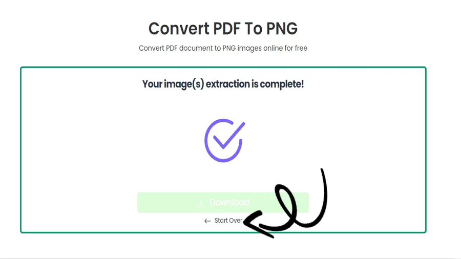 Quick PDF to PNG Conversion