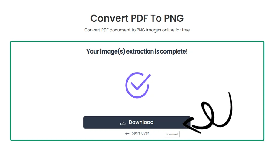 Simple PDF to PNG Converter