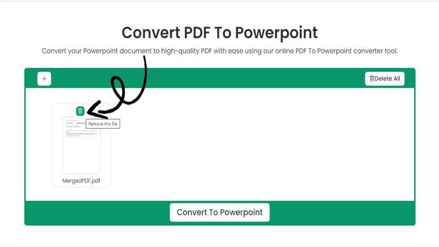 Free PDF to PPT Converter