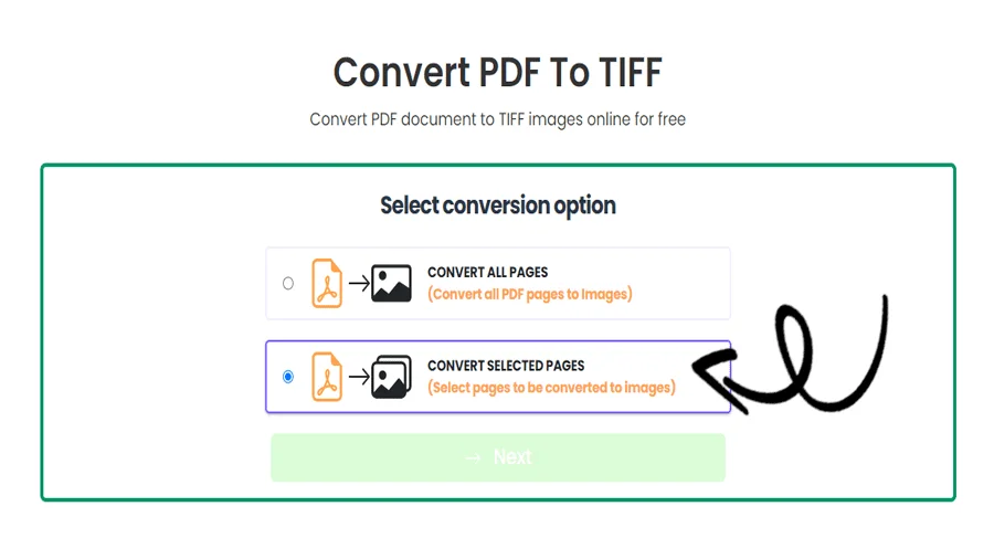 PDF to TIFF Conversion Tool