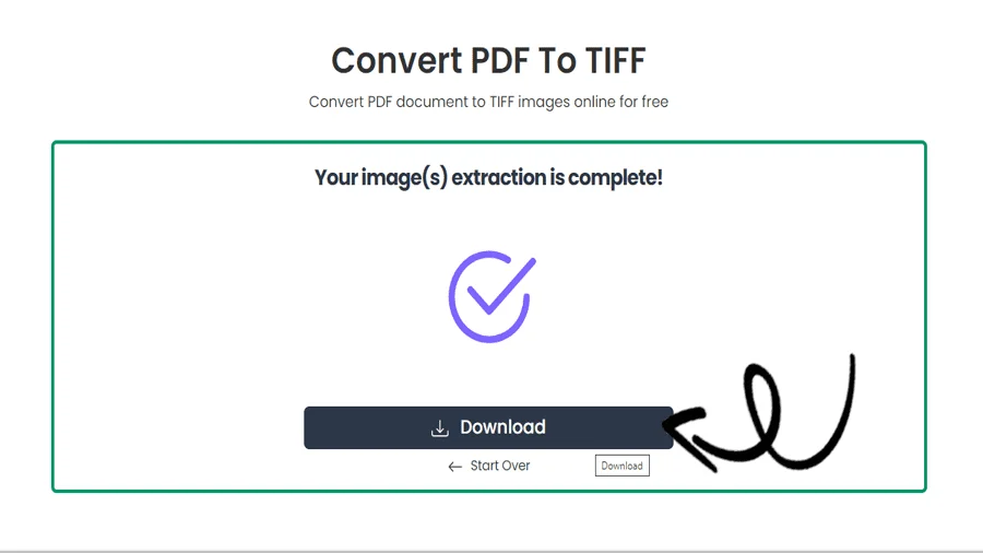 Simple PDF to TIFF Converter
