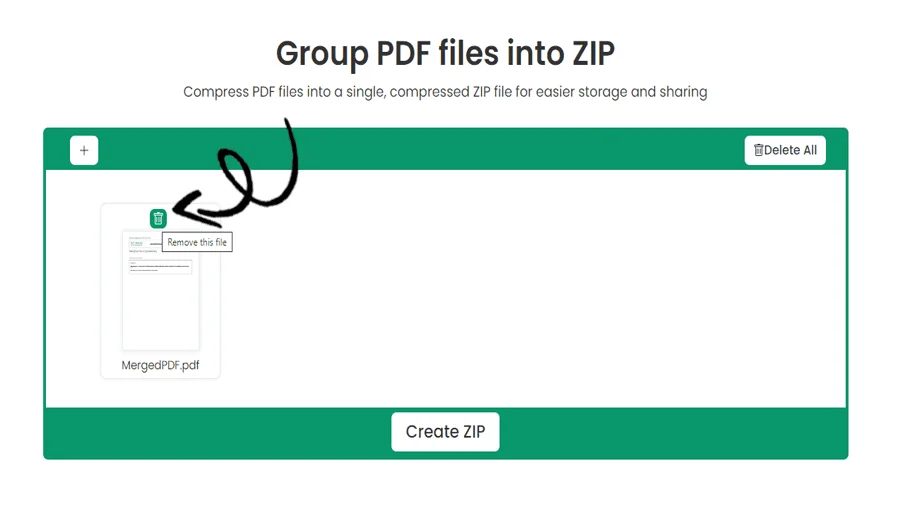 Free PDF to ZIP Converter