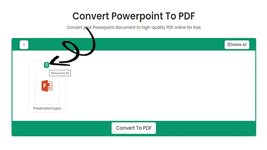 Free PPT to PDF Converter