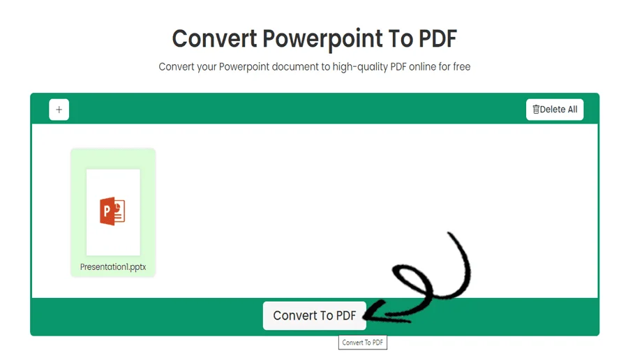 PPT to PDF Converter Online Free