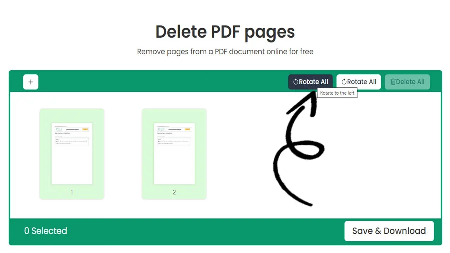 PDF Page Removal Tool