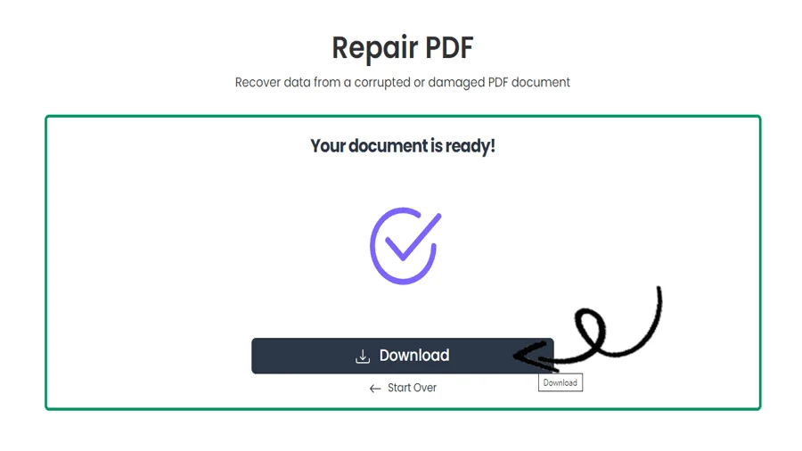 Repair Damaged PDF