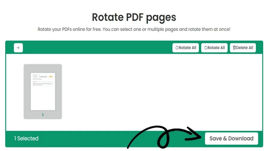 PDF Page Flip