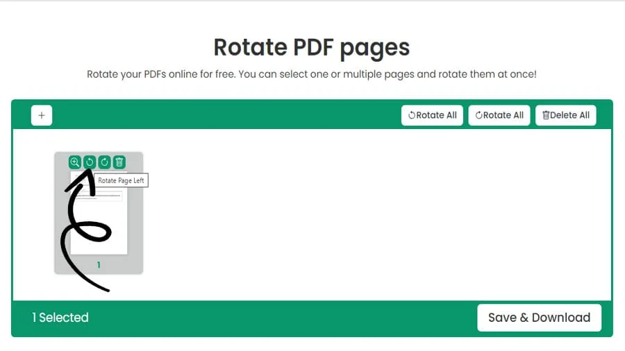 PDF Page Flipper