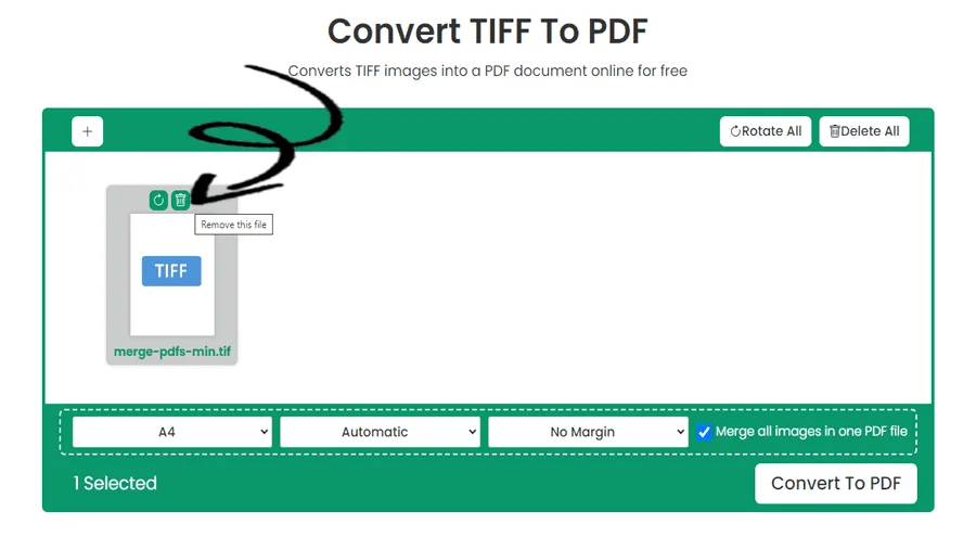 Best TIFF to PDF Converter