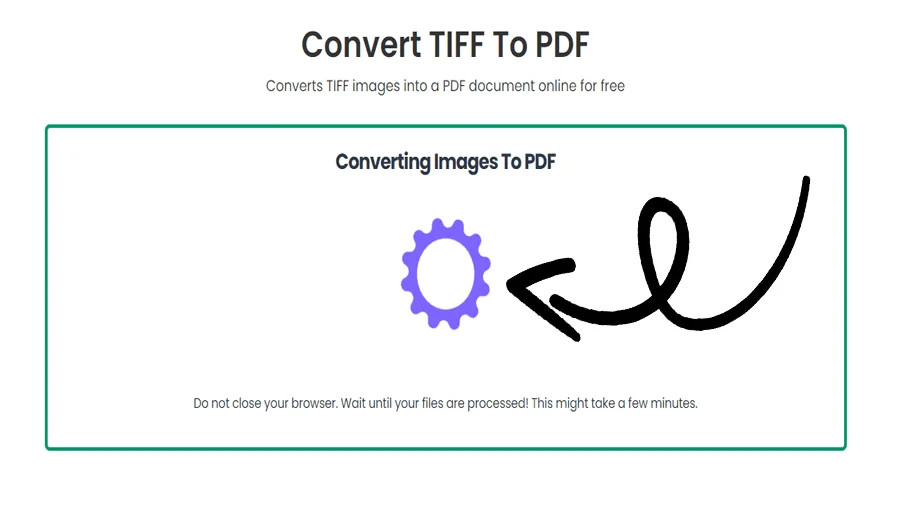 Easy TIFF to PDF Converter