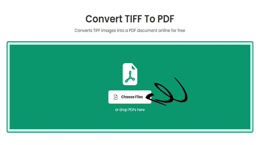 TIFF to PDF Converter