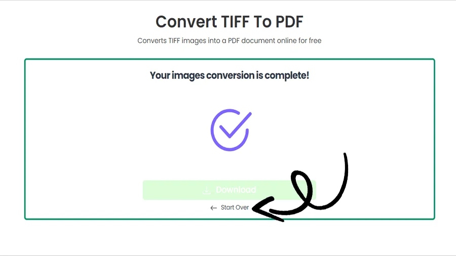 TIFF to PDF File Converter