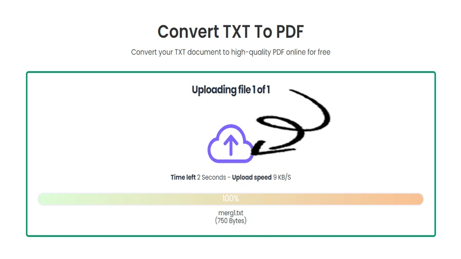 Best Text to PDF Converter