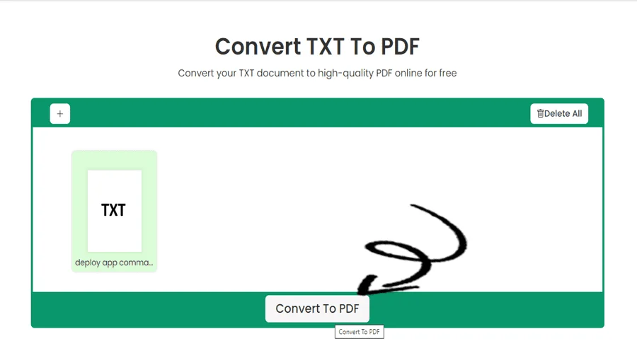 Online Text to PDF Converter
